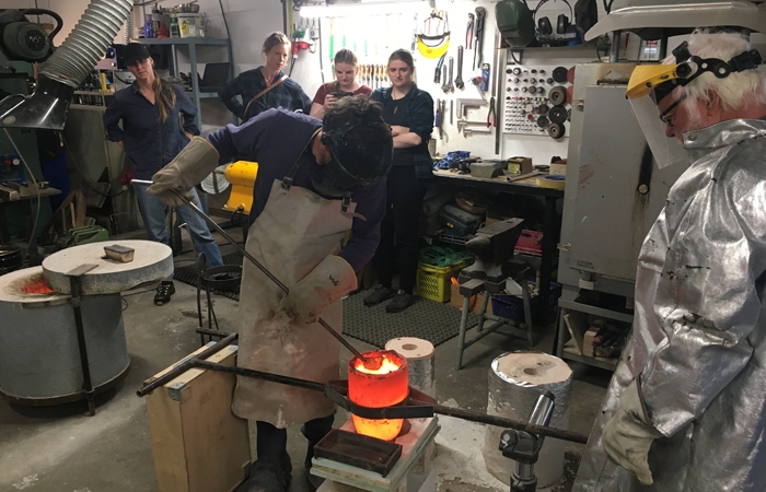 Bronzestøbning